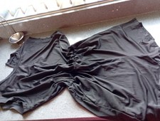 T Shirt Top Playsuit Black