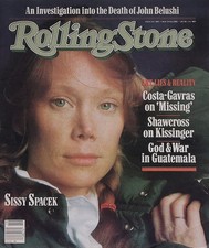 ROLLING STONE MAGAZINE 13 MAY 1982 . SISSY SPACEK FRONT COVER . JOHN BELUSHI
