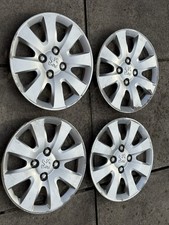 PEUGEOT 207 15" WHEEL TRIM X 4