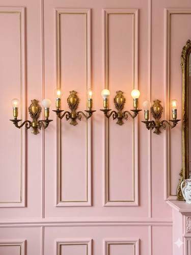 Small french louis style brass - louis,