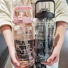2L Water Bottle with Straw