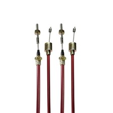 2 Stainless Steel Trailer Brake Cable For ALKO AL-KO Axles Outer Sheath 1430mm