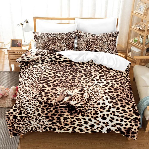 Camouflage leopard bedding set - camouflage,