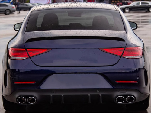 Rear trunk spoiler - rear, wing