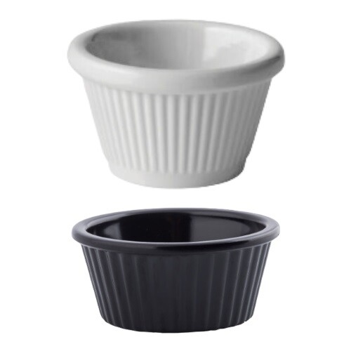 1oz ramekin melamine - 3x,