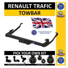 Towbar for Renault Trafic Van 2001 to Mid 2014 Pick Ur Kit Electrics Towball