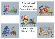 5 Counted Cross Stitch Kits