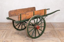 VINTAGE HAND CART ON WHEELS