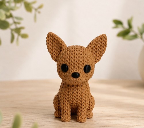 Chihuahua dog ornament 7cm - ornament,
