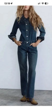 ZARA Denim Jumsuit Boilersuit