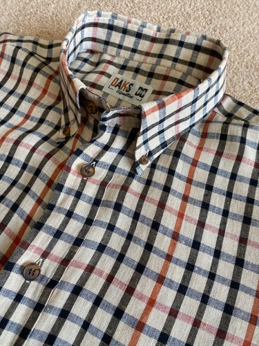Daks linen house check long - daks,