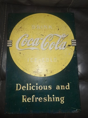 Coca cola vintage sign - coca-cola,