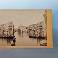 Venice Italy Stereoview C1870