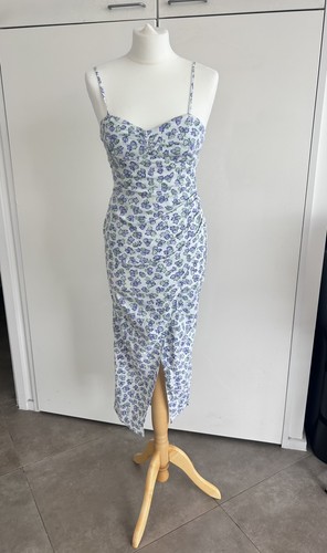 Zara linen blend cornflower - linen,