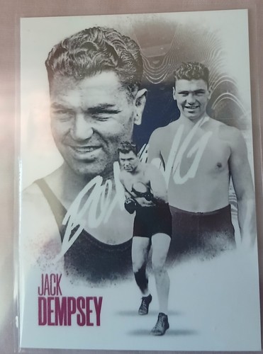 Jack dempsey boxing - jack, card