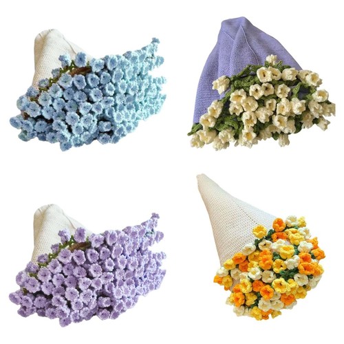Flower blanket crochet kit - blanket, diy
