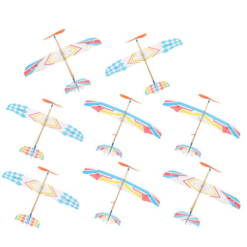 8pcs simple airplane model - ,