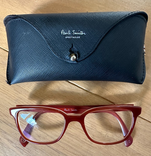 Paul smith red glasses frames - red,