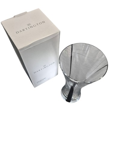 Dartington crystal vase - crystal,