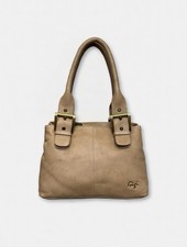 Gigi tan leather shoulder bag