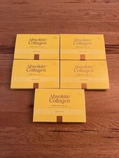 5x Absolute Collagen Lemon Flavour Boxes (14 Sachets Per Box) BBE 05/2026 New