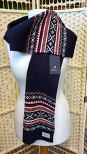 BEN SHERMAN WINTER SCARF BLUE