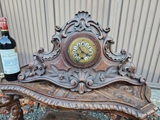 Antique black forest wood