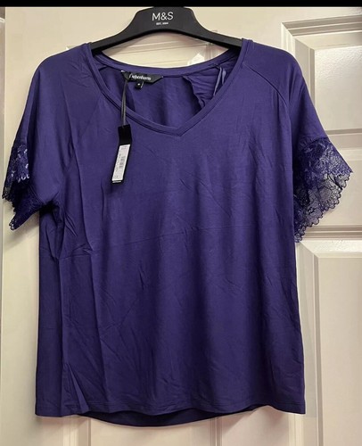 Debenhams pansy top lace - debenhams,