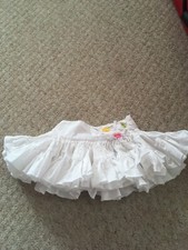 Pate De Sable White Cotton Bikini Swimsuits Holiday Skirt Age 3 Years must see