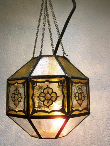 Antique hanging lamp 50er - lamp,,