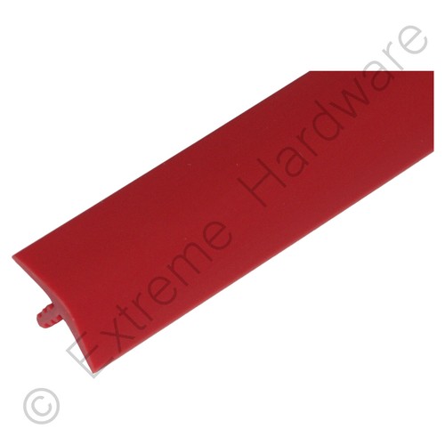 Red 18mm t molding - red, 3/4"