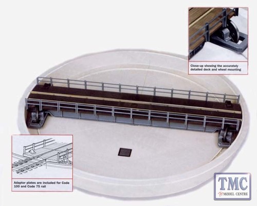 Ho scale turntable - lk-55, oo/ho