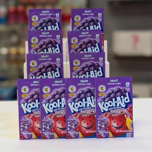 Kool aid grape 10 sachets - 10,