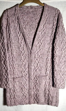 Ladies hand knit long length