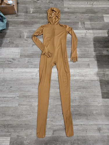 Tan bodysuit costume - tan,