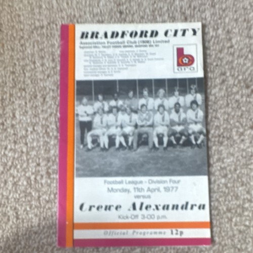 Bradford city crewe - city, v