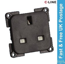 Line 230v socket 13a - socket, pin