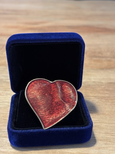 Vintage ysl heart shaped - vintage,