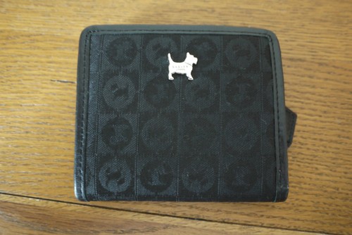 Radley black small coin - small, card