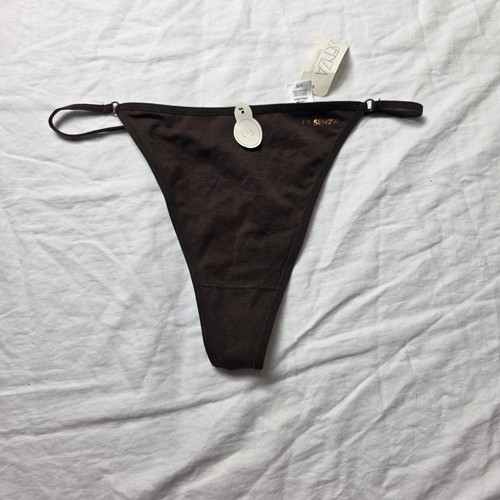 Senza thong brown - la, low