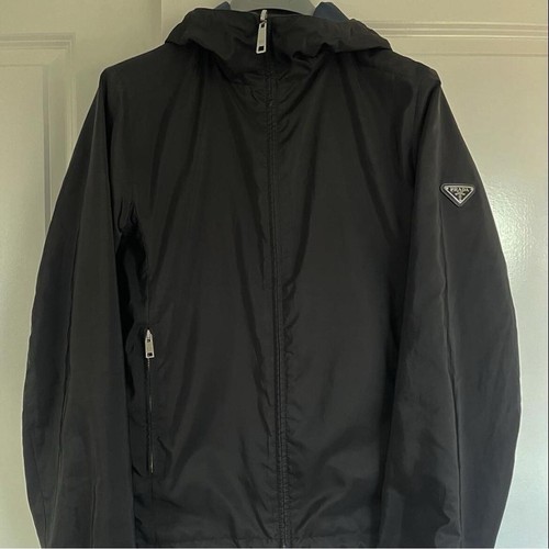 Prada windbreaker mens - prada,