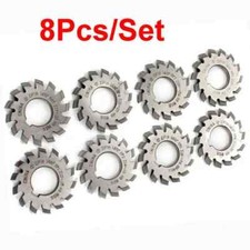 8 Pcs/Set Involute Gear Cutter