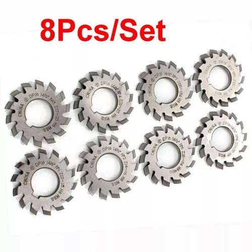 Pcs set involute - 8, gear