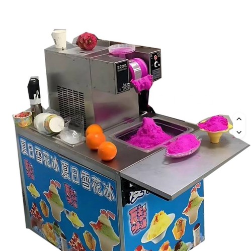 Commercial snowflake ice - commercial, cream