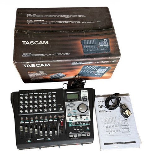 Fully boxed tascam dp - tascam, dp-01fx