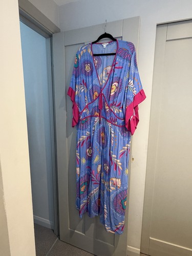 Monsoon maxi floral neck - monsoon,