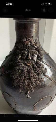 Belarmine style bulbus flagon - bulbus,