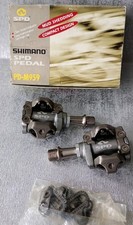Shimano XTR PD-M959 SPD Clipless Pedals With Original Box Retro Mtb Bike z813