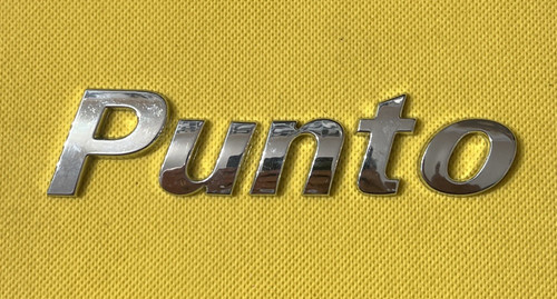 Fiat punto car badge - punto,