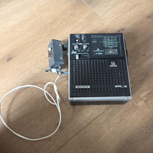 Vintage sony icf 5500m - sony, icf-5500m
